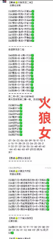 火狼女
